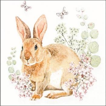 Rosi Rabbit Hase Servietten 33x33 cm