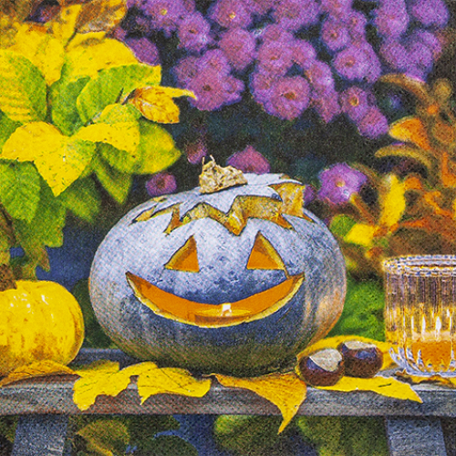 Happy Pumpkin  - Servietten 33x33cm